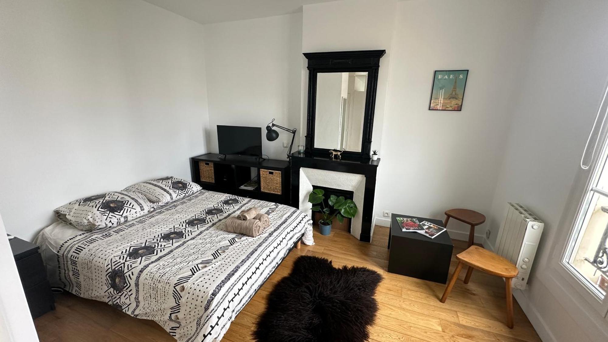 Charmant Studio Au Coeur Du 18E Apartman Párizs Kültér fotó